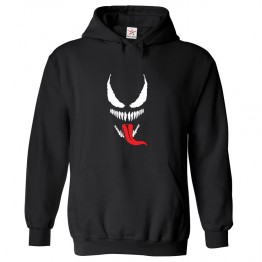 Venom Classic Unisex Kids and Adults Pullover Hoodie for Sci-Fi Fans